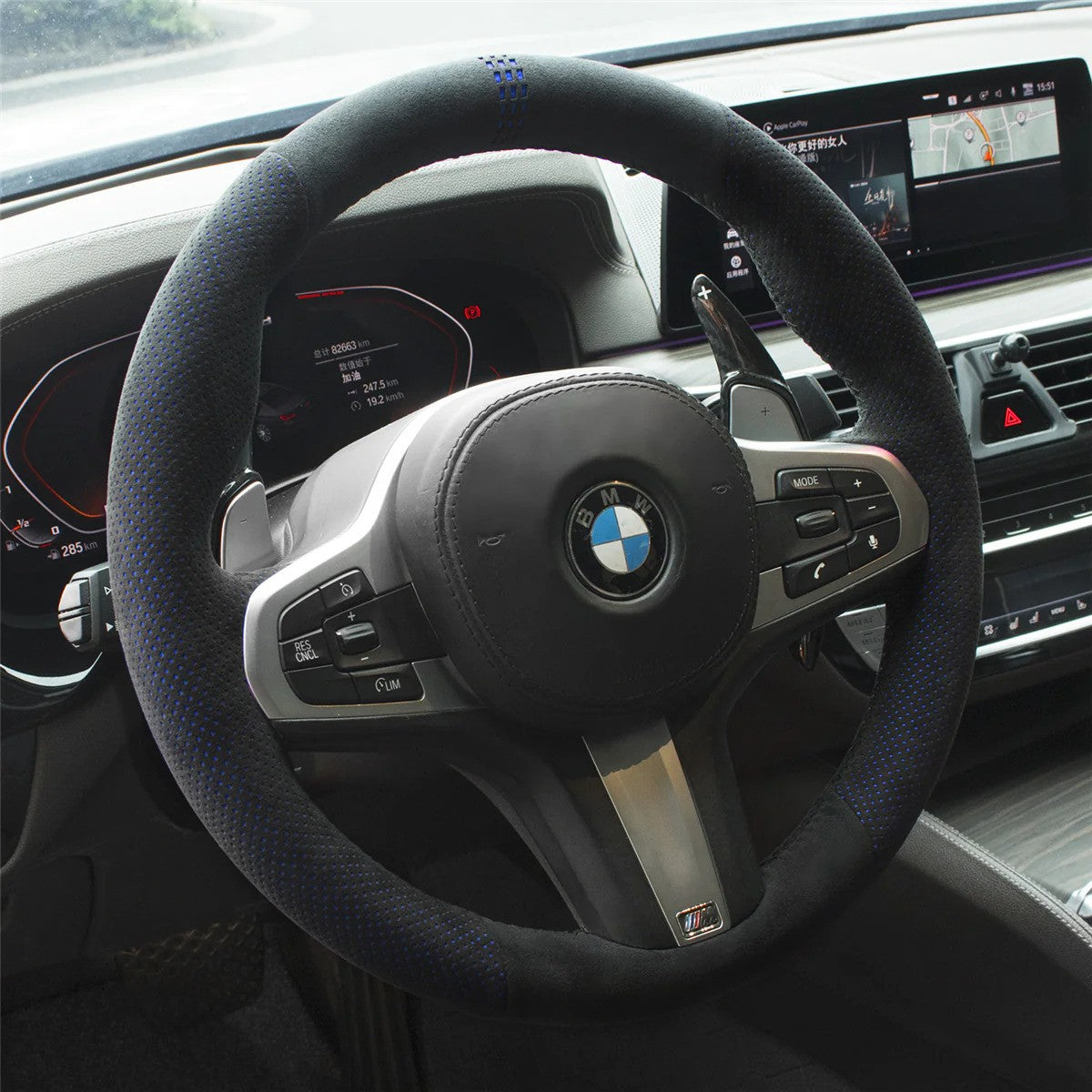 bmw steering wheel cover