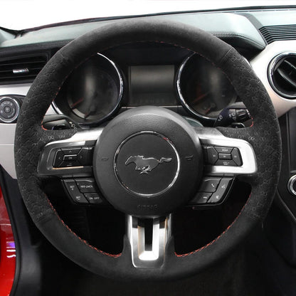 Steering Wheel Cover for Ford Mustang 2015-2024