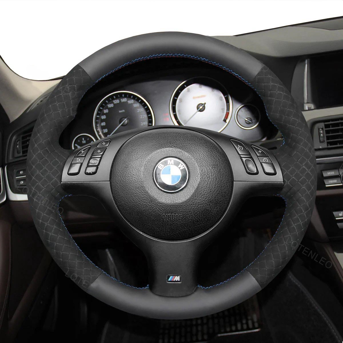 Steering Wheel Cover for BMW M Sport 330i 330Ci 530i 540i 525i M3 M5 E39 E46