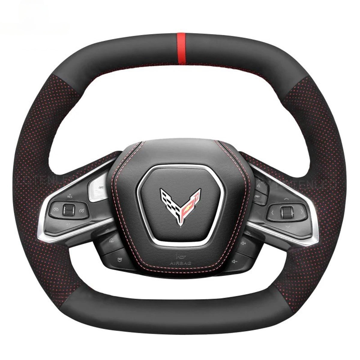Steering Wheel Cover for Chevrolet Corvette C8 2020-2024