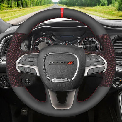 Steering Wheel Cover for Dodge Challenger Charger Durango 2015-2023