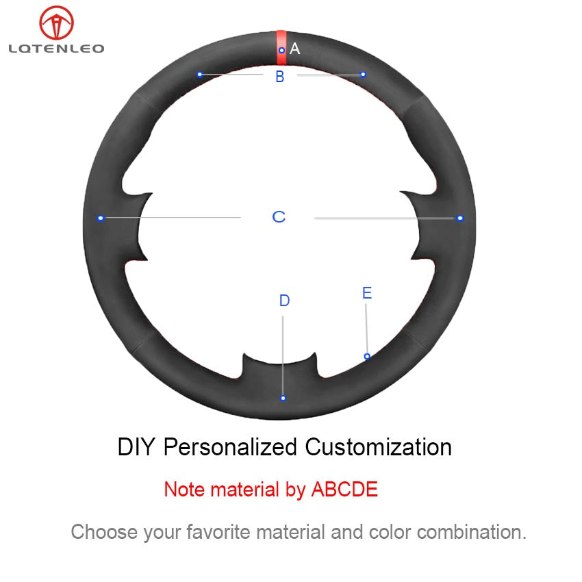 Steering Wheel Cover for Toyota Corolla Caldina RAV4 Wish for Scion tC xA xB