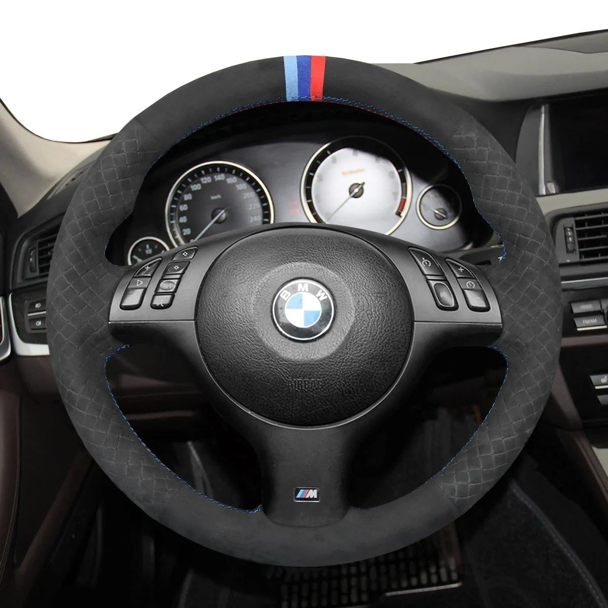 Steering Wheel Cover for BMW M Sport 330i 330Ci 530i 540i 525i M3 M5 E39 E46
