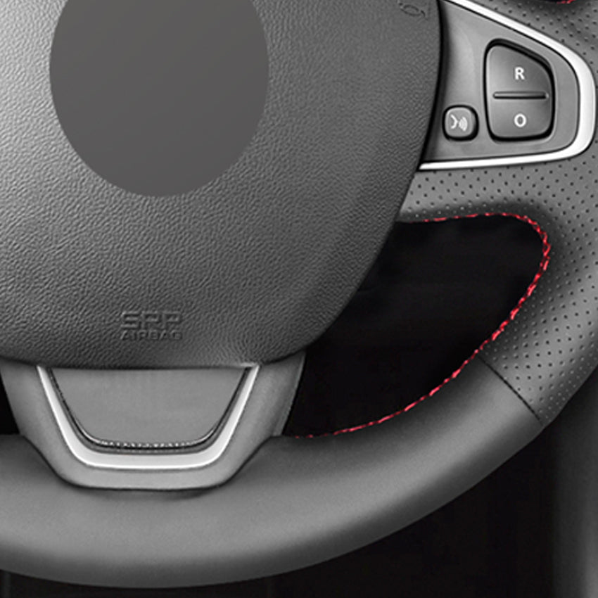 Lenkradbezug für Renault Clio 4 IV Captur Kaptur 2016-2020