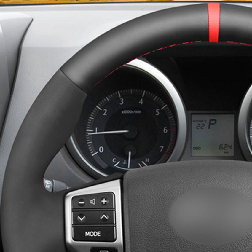 Steering Wheel Cover for Toyota 4Runner Land Cruiser Prado Tacoma Tundra Sequoia 2009-2024