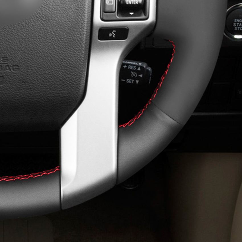 Steering Wheel Cover for Toyota 4Runner Land Cruiser Prado Tacoma Tundra Sequoia 2009-2024