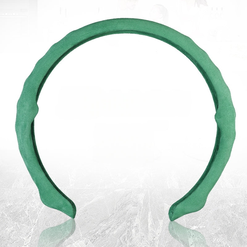High-Quality Suede U-Shaped Universal Steering Wheel Cover