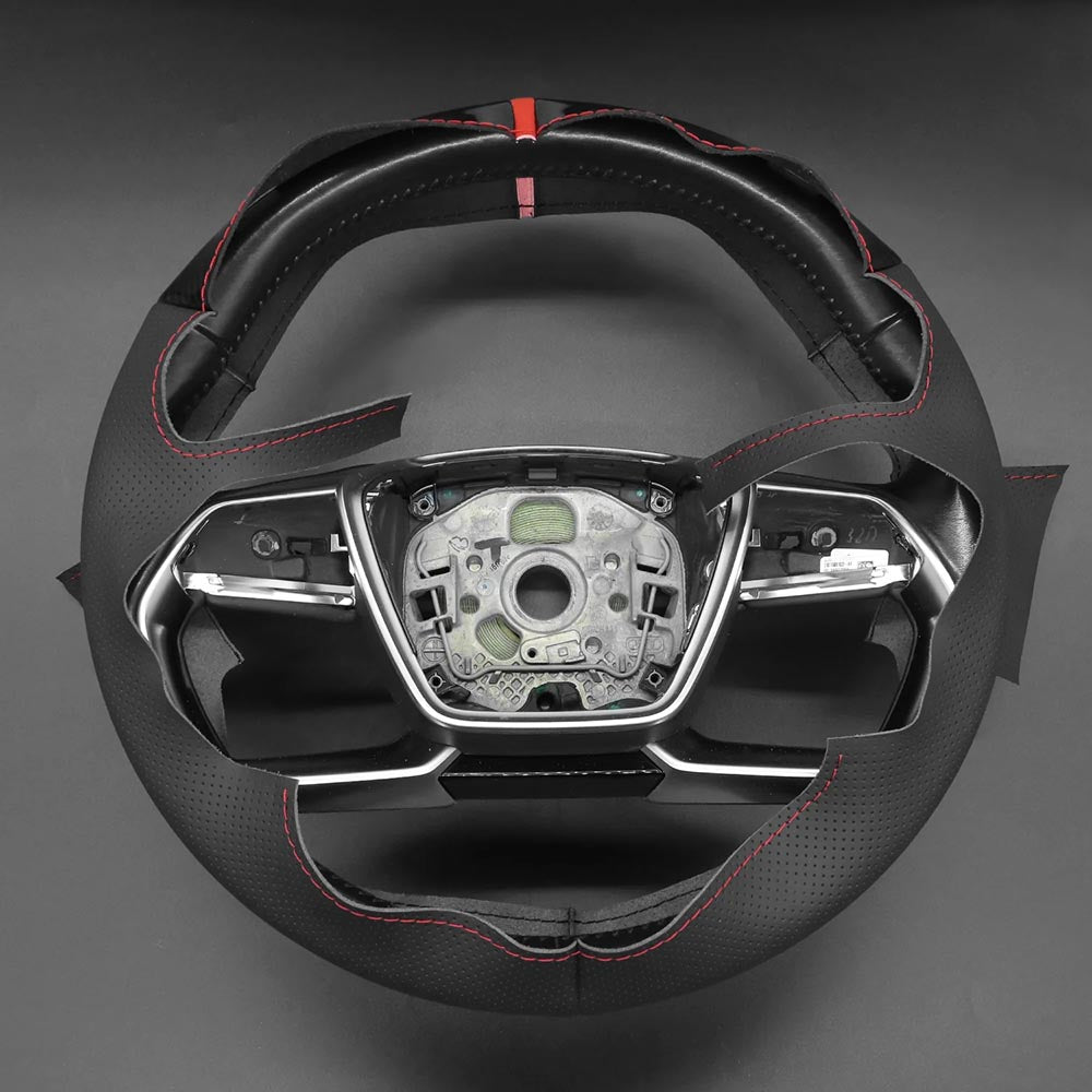 Steering Wheel Cover for Audi A8 A8L S8 Quattro 2019-2023