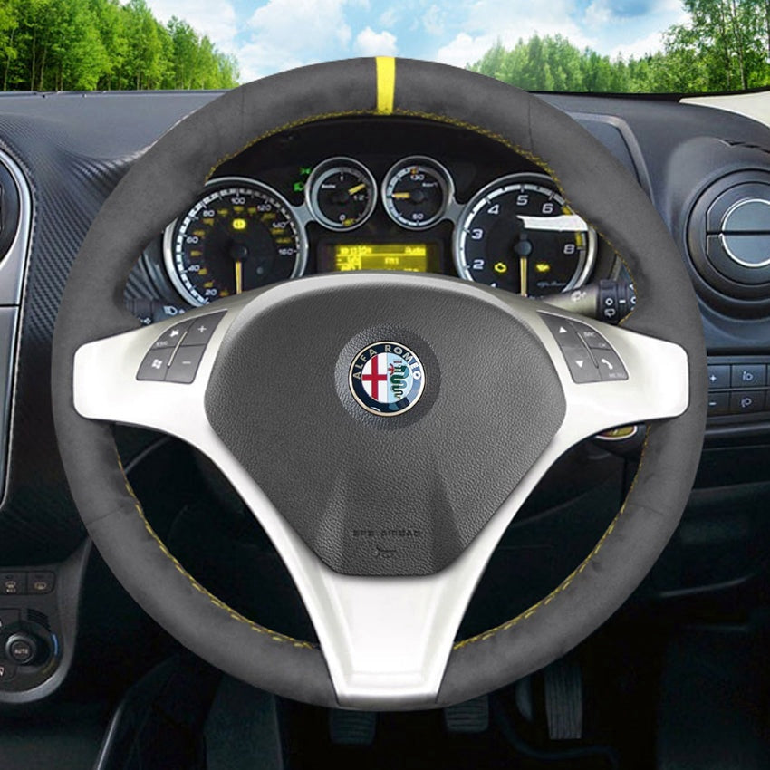Steering Wheel Cover for Alfa Romeo Giulietta MiTo 2008-2015