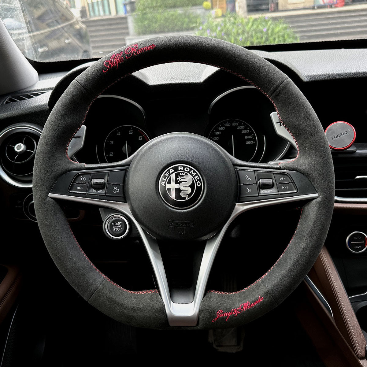 custom steering wheel cover