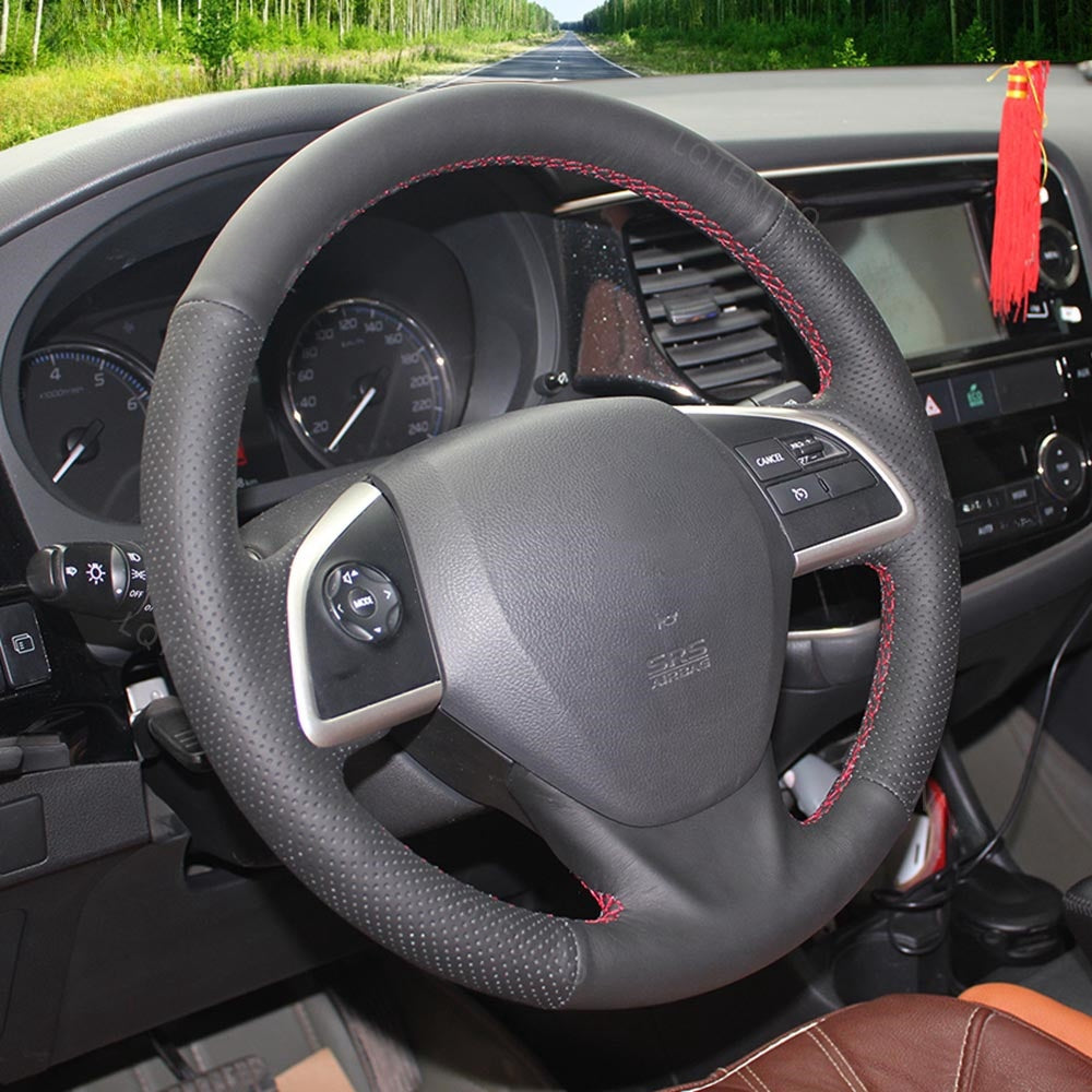 Steering Wheel Cover for Nissan Dayz Roox / Mitsubishi Outlander Mirage ASX Triton L200 Eclipse Cross 2012-2022