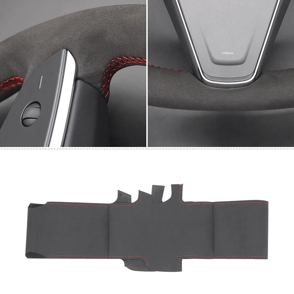 Steering Wheel Cover for Tesla Model S X 2021-2024