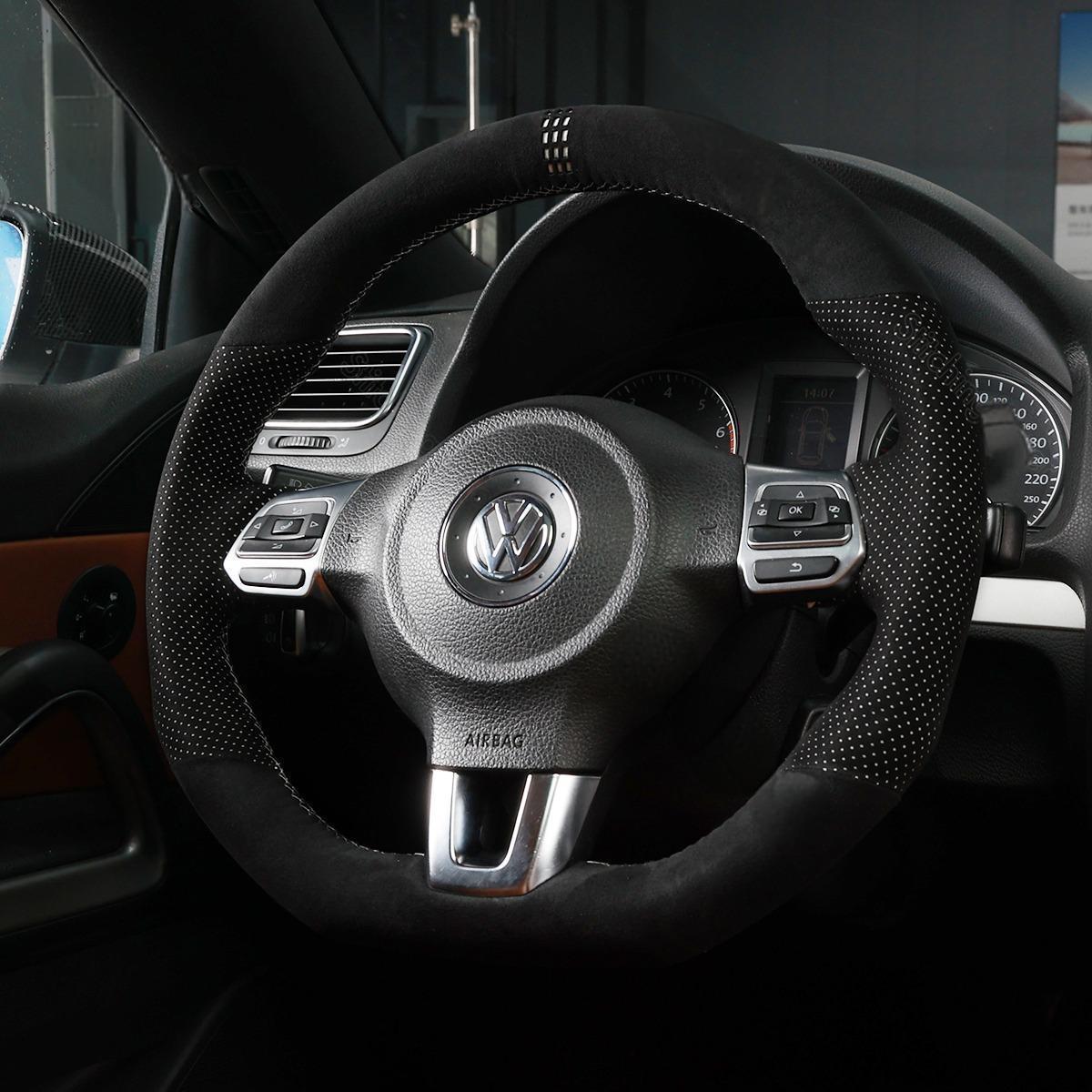 alcantara steering wheel cover